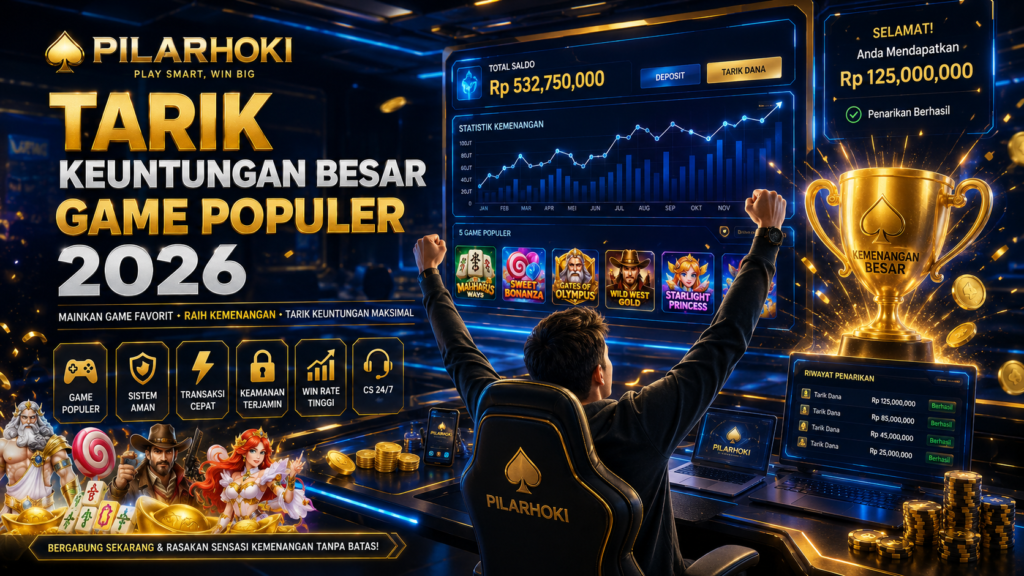 PILARHOKI: Tarik Keuntungan Besar Game Populer 2026